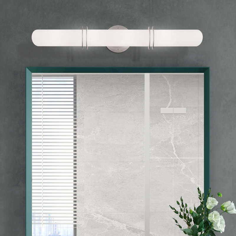 Ivy Bronx Franko 4-Light Dimmable Bath Bar & Reviews | Wayfair Ivy Bronx Franko 4-Light Dimmable Bath Bar & Reviews | Wayfair